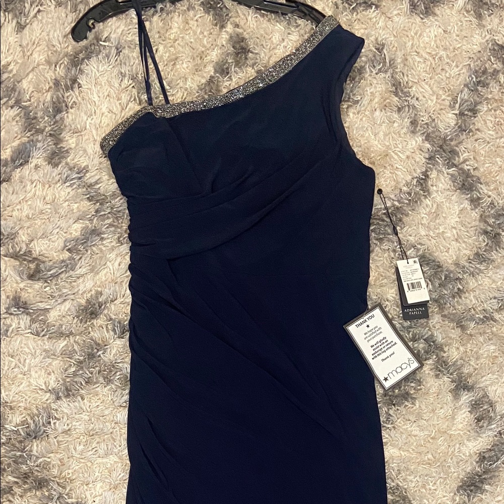 New navy blue dress beautiful formal dress